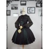 Elegant Retro Gothic Lolita Jacquard Skirt