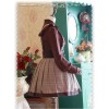 Baker Street Dense Fog Series Khaki Detective style Lolita Skirt