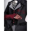 Mr.Bone black sleeve long section of the coat