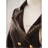 One-shoulder Cloak Riding Style Brown Classic Lolita Coat