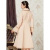 Retro Elegance Doll Collar Classic Lolita Khaki Single Breasted Woolen Coat