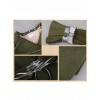 Ruffle V Collar Classic Lolita Army Green Coat