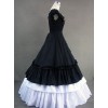 Classic Cotton Short Sleeves Ruffle Lolita Dress