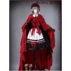 A Little Red Hat That Turns Into A Wolf Red-black Lolita Full Set