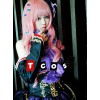 Vocaloid Miku Black And Purple Cosplay Lolita Dress Set Costume