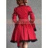 Retro Lace And Bind Strap Gothic Lolita Long Sleeve Dress
