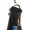 Black Chiffon Ruffles Gothic Lolita Long Sleeve Dress
