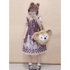 Vintage Teddy Bear Sweet Lolita Sleeveless Dress