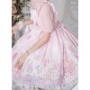 November's ode Series JSK Cute Printing Sweet Lolita Sling Dress