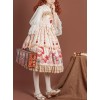 Gift Box Bear Series JSK Bowknot Ruffle Sweet Lolita Sling Dress