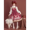 Gift Box Bear Series JSK Bowknot Ruffle Sweet Lolita Sling Dress