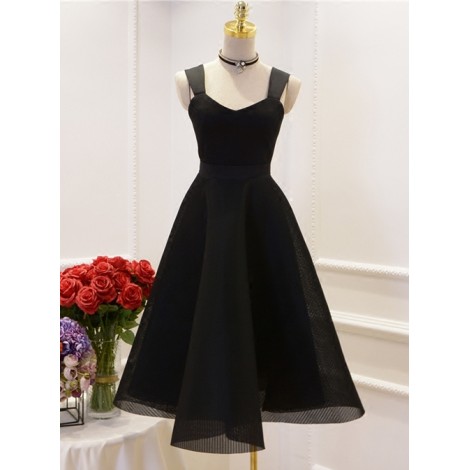 Retro Hepburn Style Elegant Classic Lolita Sling Dress
