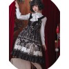 Louis Poker City Series JSK Lace Bowknot Classical Lolita Sling Dress