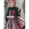 Old Castle Elves Series Retro High Waist Lolita Sling Dress