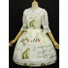 Astrology College Series Printing  JSK Classic Lolita Sling Dress