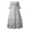 White Strapless Ruffles Classic Lolita Half Sleeve Dress