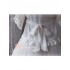 Magic Tea Party Fragrant Summer Series White Lace Half Sleeve Lolita Shirt