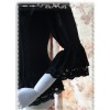 Daily Version Fairy Dance Series Black Small Trumpet Sleeves Lolita Shirt