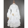 Gorgeous Flare Sleeve White Bowknot Lolita Blouse