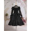 Palace Style Retro Fake Two Pieces Lace Embroidery Classic Lolita Dress