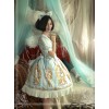 Magic Tea Party Alice Series Printing Sweet Lolita Short Sleeves Dress