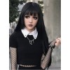 Long Straight Hair Natural Black Lolita Wig