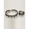 Concise Lace Classic Lolita Necklace And Bracelet Set