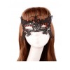 Sexy Hollow Out Butterfly Half Face Black Lace Mask