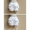 All-match Lovely Girl White Lace Lolita Bloomers