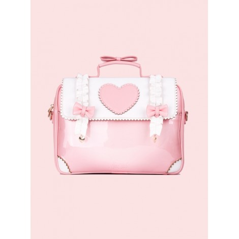 Cute Loving-heart Laptop bag Lolita High-capacity Bag