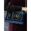Stars And Moon Series Books Shape Classic Lolita Suede Blue Or Red Aslant Bag