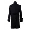 Steampunk Gothic Chinese Style Men' Long Coat Visual Chinese Tunic Suit