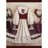 Christmas Strawberry Berry Series OP Classic Lolita Long Sleeve Dress