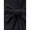 Gorgeous Black Long Sleeves Bow Black Lace Lolita Coat