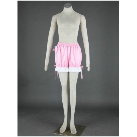 Pink Cute Cotton Lace Lolita Bloomers