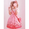 Chocolate Strawberry Sweet Lolita Sling Dress